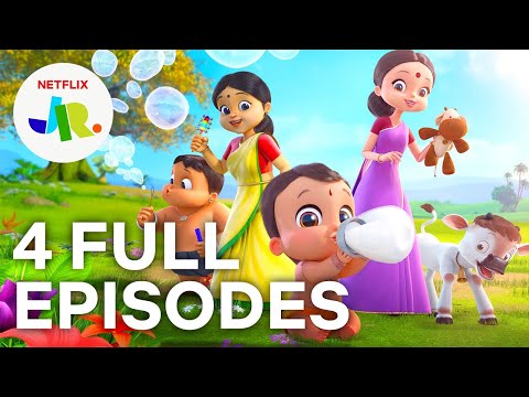 Mighty Little Bheem FULL EPISODES 1-4 ???? Season 1 Compilation ???? Netflix Jr