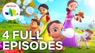 Mighty Little Bheem FULL EPISODES 1-4 💪 Season 