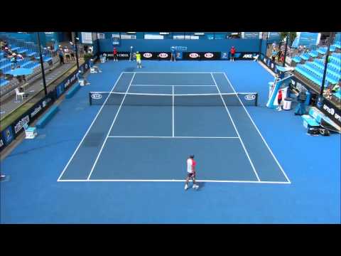 Oliver Anderson (AUS) vs Rafael Matos (BRA) (2014 Jr. AO)