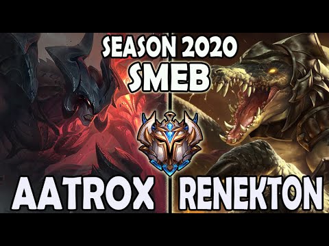 Aatrox vs Renekton TOP [ Smeb ] Lol Challenger Korea
