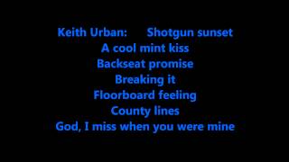 We Were Us by Keith Urban and Miranda Lambert