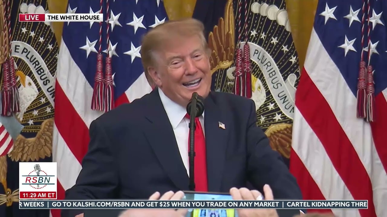 Christopher Macchio Sings National Anthem & President Trump Praises His Talent - 10/09/26