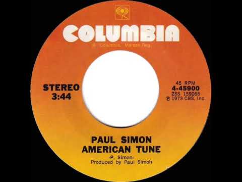 1974 HITS ARCHIVE: American Tune - Paul Simon (stereo 45)