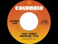 1974 HITS ARCHIVE American Tune Paul Simon Stereo 45
