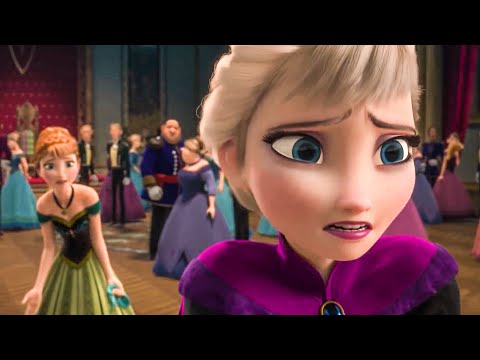 オオカミに襲われるクリストフとアナ アナと雪の女王 映画スクエア