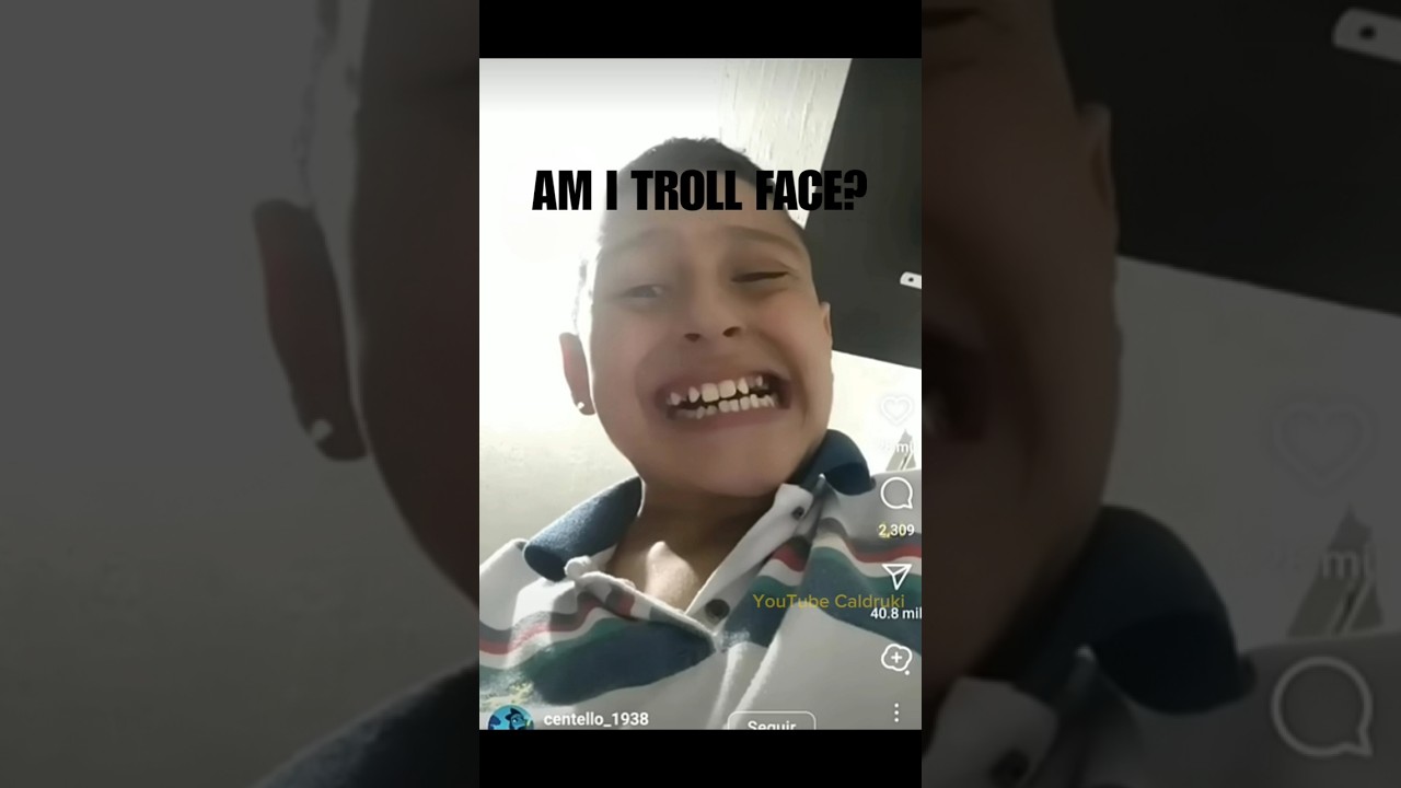 Am I Troll face? #slideshow #funny #dankememes #memes #brainrot #shorts
