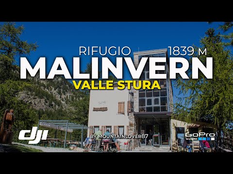 Rifugio MALINVERN 1839 m - Valle Stura, Vallone di Riofreddo