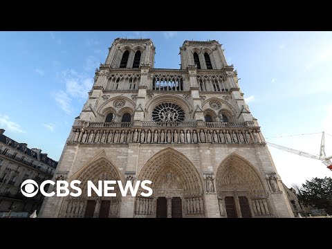 Notre Dame Cathedral's recovery from 2019 fire to last weekend's reopening