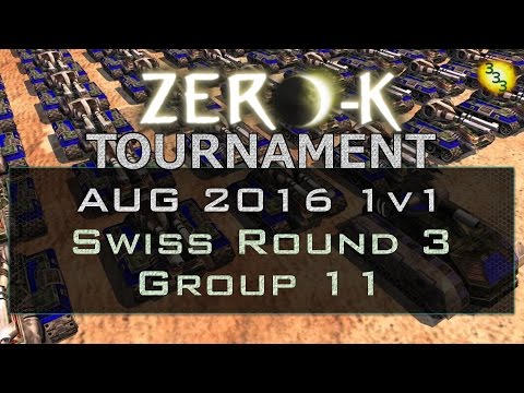 2016/08/06 1v1 Tournament - Swiss Round 3: ikinz vs Sigero - Zero-K
