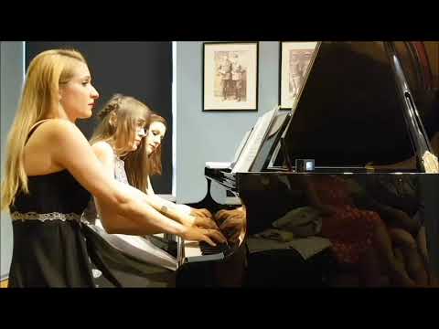 Trio Equilibrium - Henri Ravina -Tyrolienne for piano 6 hands
