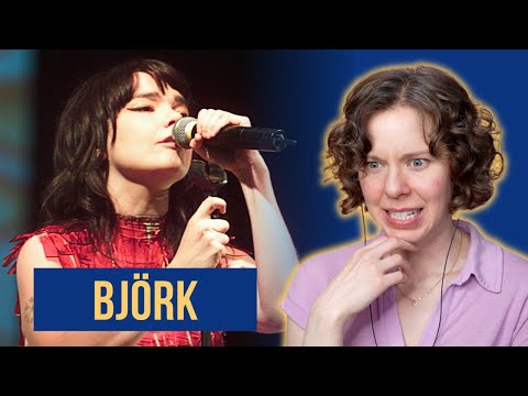 My first time hearing Björk! Vocal Analysis and Reaction featuring the song "Jóga"