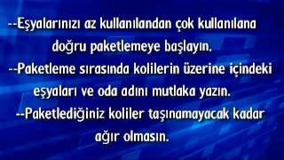 EVDEN EVE NAKLİYATTA PÜF NOKTALAR | e-nakliyat.com.tr