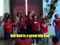 Our God Is A Great Big God (Lyrics included) 