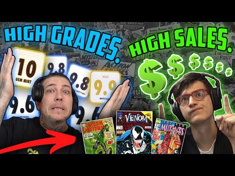 VERY Rare CGC 9.9 & 10.0 Graded Comics Making a Big Splash in the Market! | Hot10 Runner's Up List