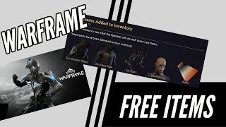WARFRAME | GUIDE HOW TO GET FREE ITEMS!!!!