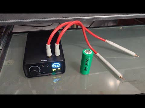 Testing the AWithZ UK1 (100 Gear) Spot Welder