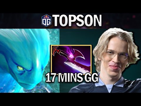 OG.TOPSON MORPHLING - 17 MINS GG - DOTA 2 7.27 GAMEPLAY