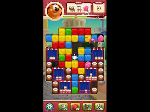 Toon Blast Level 5287 - NO BOOSTERS 🐻🐺🐱 | SKILLGAMING ✔️