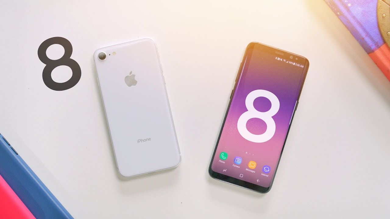 Apple iPhone 8 vs Samsung Galaxy S8!