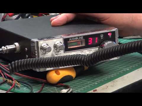 Audioline 341 CB27/81 UK FM CB radio - On The Air test
