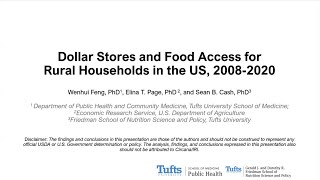 AJPH Video Abstract: Dollar Stores and Food Access for Rural Households in the United States