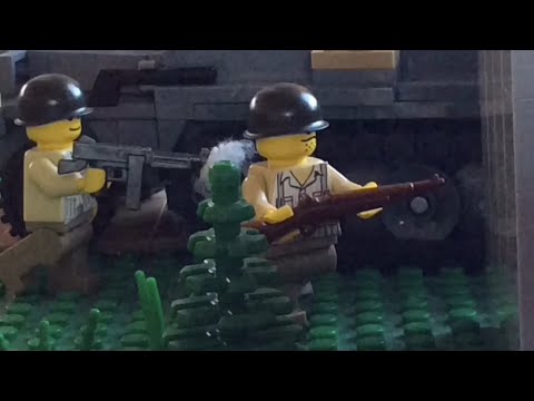 Lego WWII Battle of Chambois (stop motion)