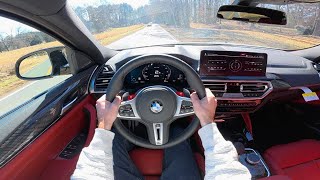  2025 BMW X4M Competition: POV Drive, Walkaround and ASMR 유튜브 썸네일