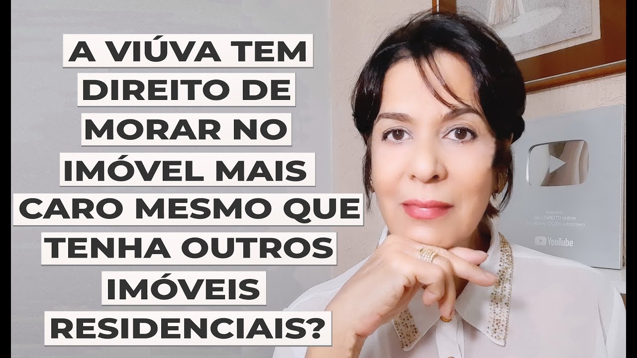 A VIÚVA TEM DIREITO DE MORAR NO IMÓVEL MAIS CARO, MESMO QUE TENHA OUTROS IMÓVEIS RESIDENCIAIS?