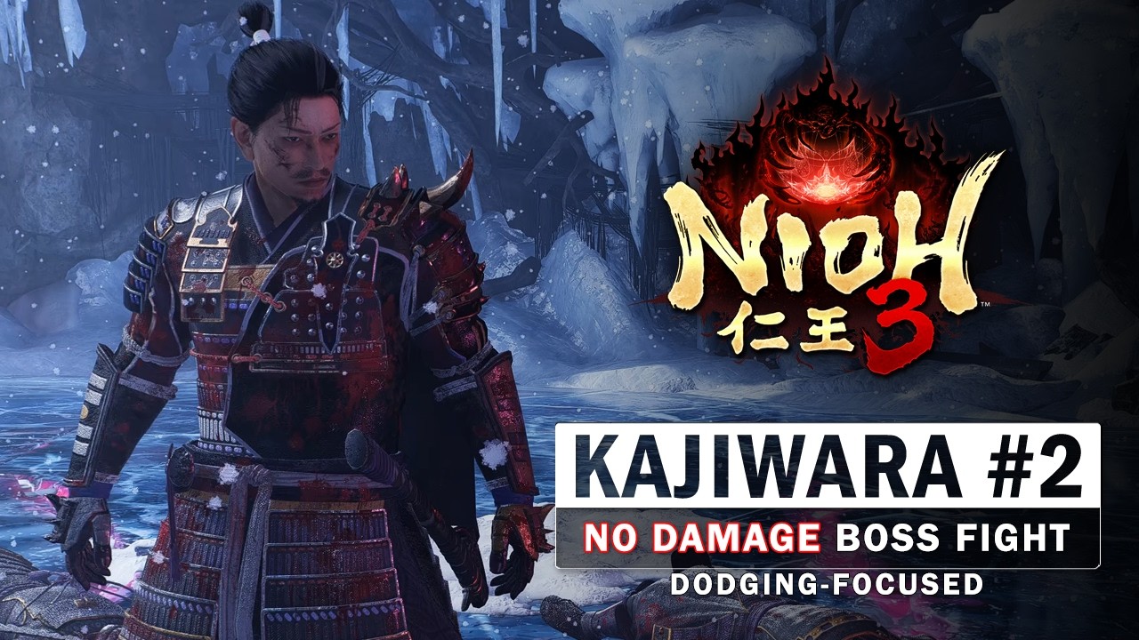 Nioh 3 - Kajiwara Kagetoki #2 Boss Fight (No Damage)