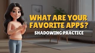 Shadowing Practice | My Favorite Apps | Improve English Speaking in 5 Minutes