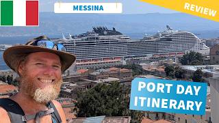 Messina Cruise Port Guide & Review with Kids - Free DIY Walking Tour Itinerary from MSC World Europa