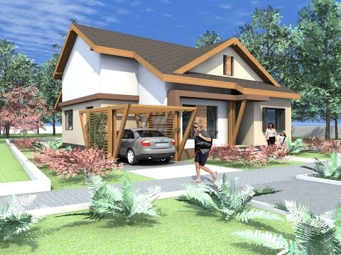 Constructii la cheie si proiecte case Timisoara Casa A25