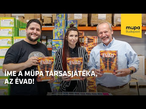 Íme a Müpa társasjátéka, AZ ÉVAD! - MüpaBudapest