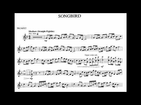 Songbird Trumpet Play Along - Bb Instrument