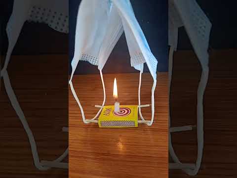 🔥 Flying Mask | Hot Air Balloon 🎈 | #shorts #youtubeshorts #experiment