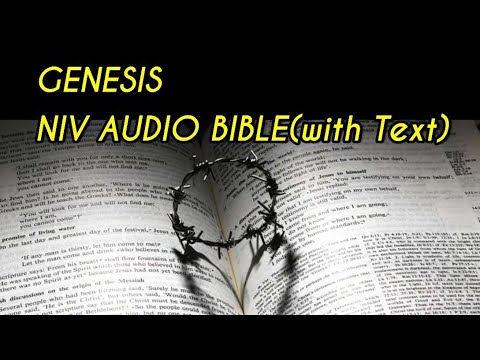 GENESIS-NIV AUDIO BIBLE (with text)