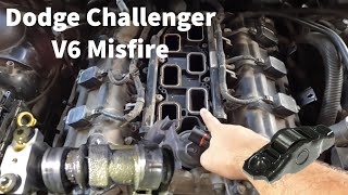 2012 Dodge Challenger V6 Cylinder 2 misfire P0302. Coil and Spark Plugs good. Rocker Arm Failure.
