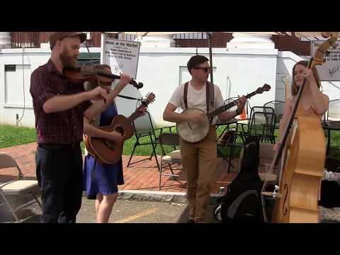 Ryan Nickerson Fiddle- Empty Bottle String Band, 19 August 2017  Jonesborough Farmers Market