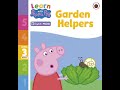 Reading Learn With Peppa Pig Book Garden Helpers English Phonics Level 3 Children Story
