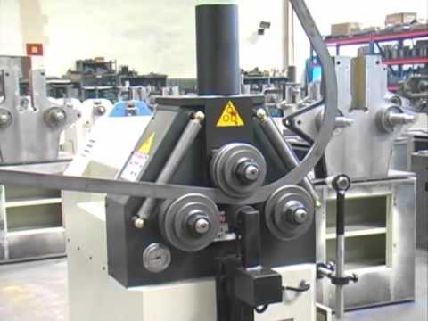 CURVADORA DE TUBOS HPK 50 NC Hyd  Prof  Bend  MachineFlat Bar HardwayTv