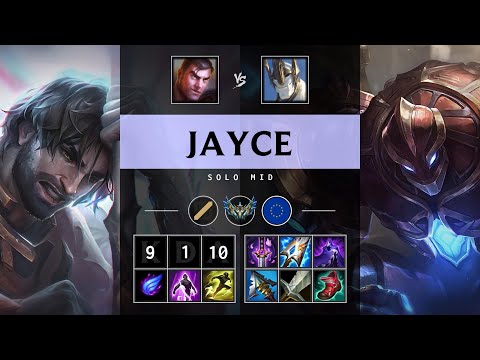 Jayce Mid vs Galio - EUW Challenger Patch 25.21