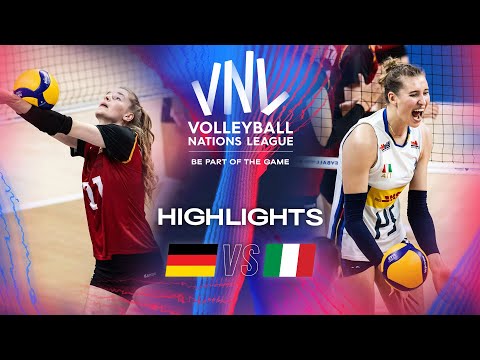 Волейбол GER vs. ITA — Highlights | Week 1 | Women's VNL 2024