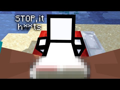 Can I beat Minecraft while my Friend rails me?