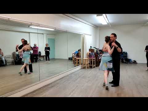 Argentine tango workshop: Jaimes Friedgen & Rebecca Shulman - milonguero turns