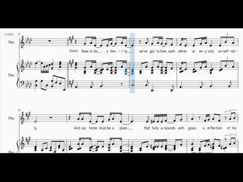 Household of Faith  - Piano Accompaniment 2 Voice Part