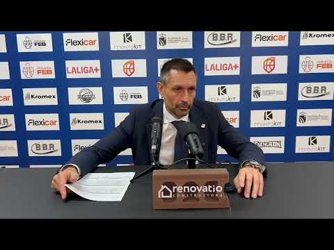 Natxo Lezkano press conference: Flexicar Fuenlabrada VS Super Agropal Palencia