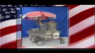 the "All American Hot Dog Cart"
