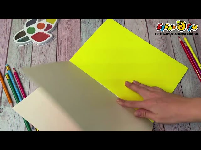 Картон цветной JUNGER 8л - видео