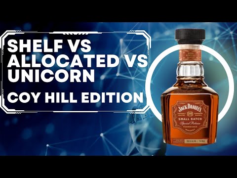 Shelf vs Allocated vs Unicorn: Jack Daniel's Coy Hill edition! #whiskey #bourbon #happyhour