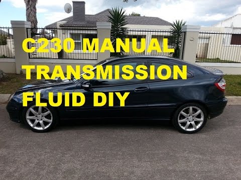 How to Change Transmission Oil (Manual) on Mercedes-Benz W203 C230 Kompressor